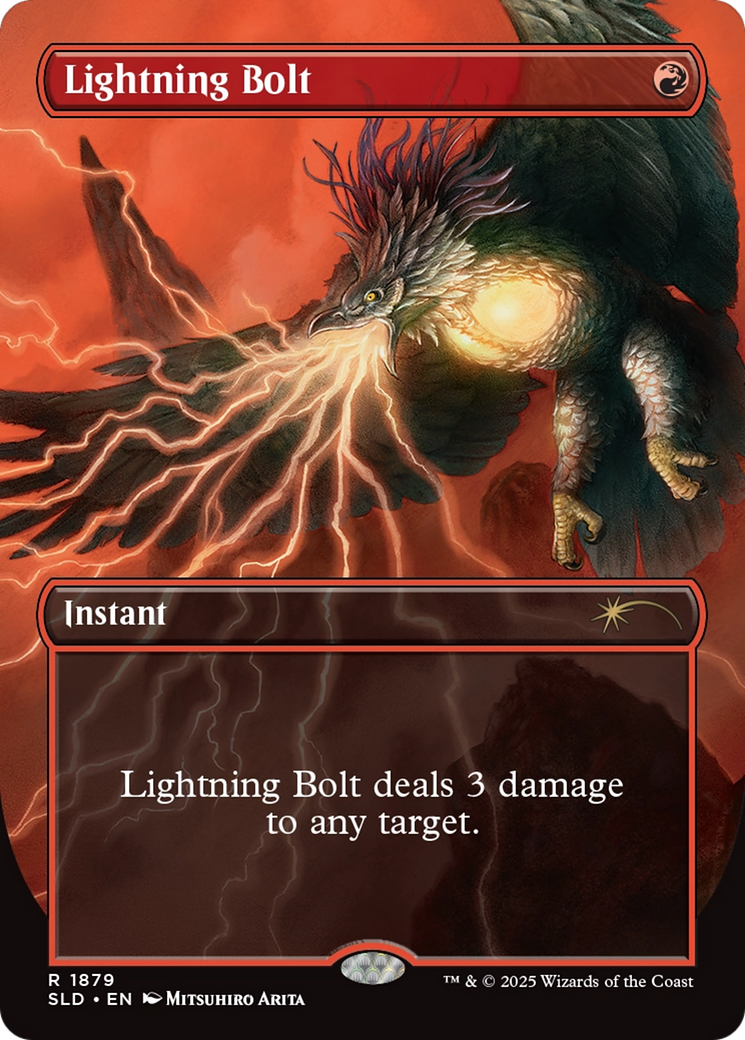 Lightning Bolt (1879) (Rainbow Foil) [Secret Lair Drop Series] | Dumpster Cat Games