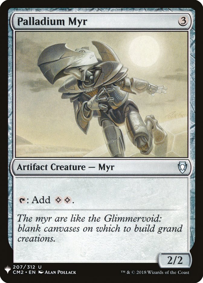 Palladium Myr [Mystery Booster] | Dumpster Cat Games