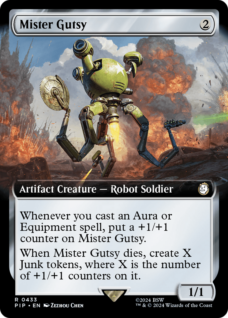 Mister Gutsy (Extended Art) [Fallout] | Dumpster Cat Games