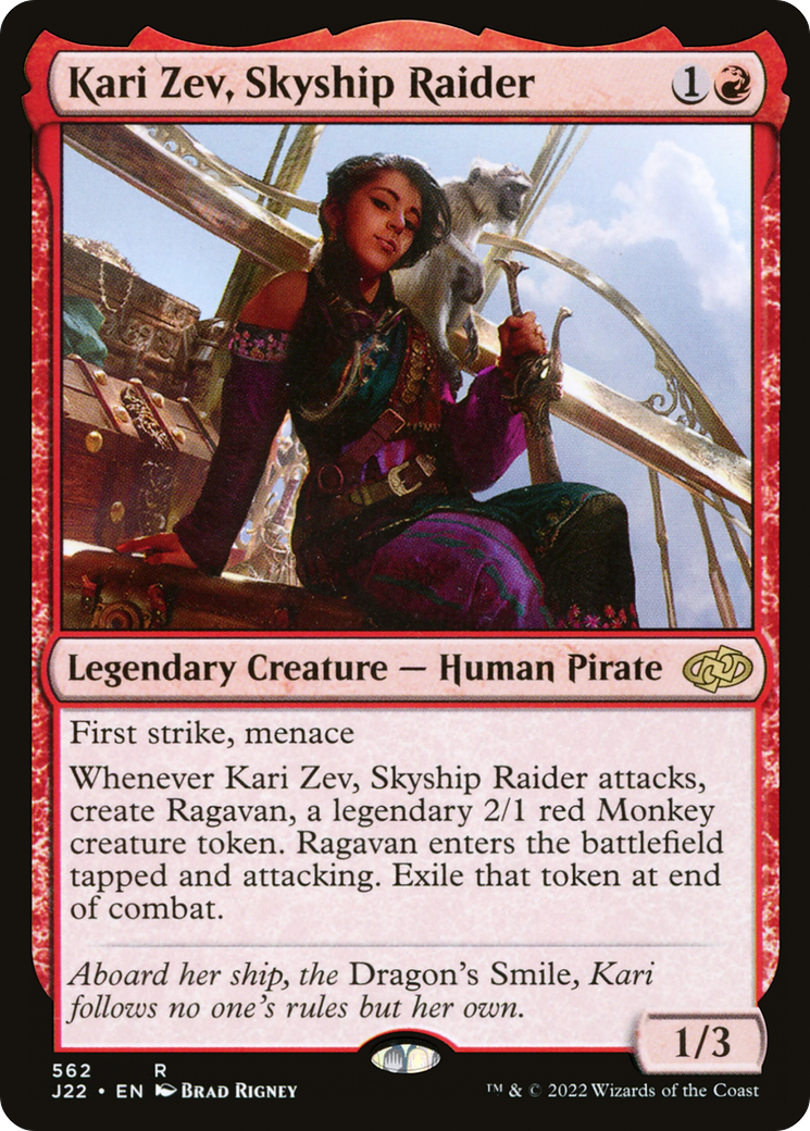 Kari Zev, Skyship Raider [Jumpstart 2022] | Dumpster Cat Games
