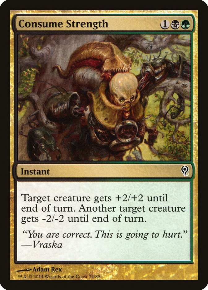 Consume Strength [Duel Decks: Jace vs. Vraska] | Dumpster Cat Games