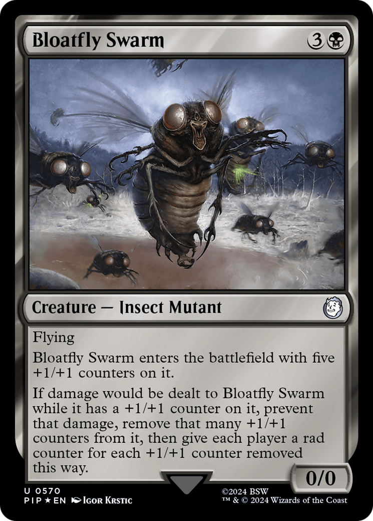 Bloatfly Swarm (Surge Foil) [Fallout] | Dumpster Cat Games