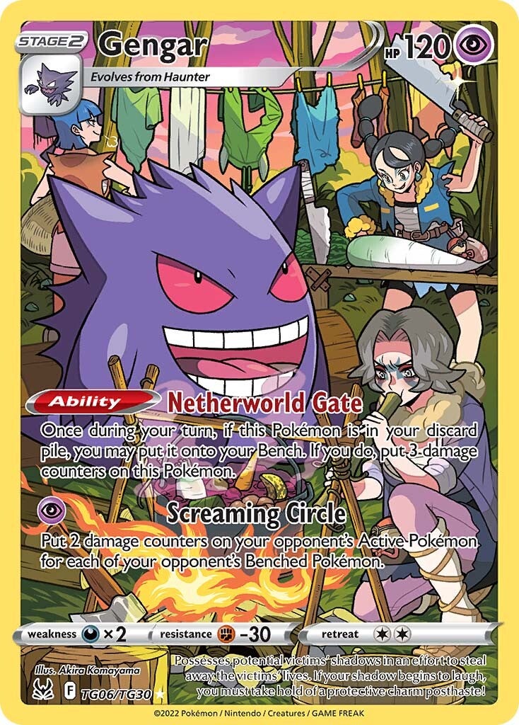 Gengar (TG06/TG30) [Sword & Shield: Lost Origin] | Dumpster Cat Games