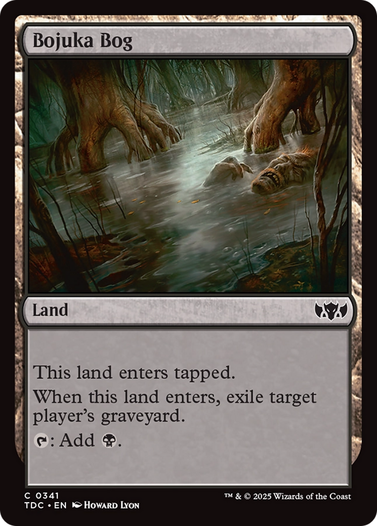Bojuka Bog [Tarkir: Dragonstorm Commander] | Dumpster Cat Games