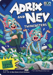 Adrix and Nev, Twincasters [Secret Lair Drop Series] | Dumpster Cat Games