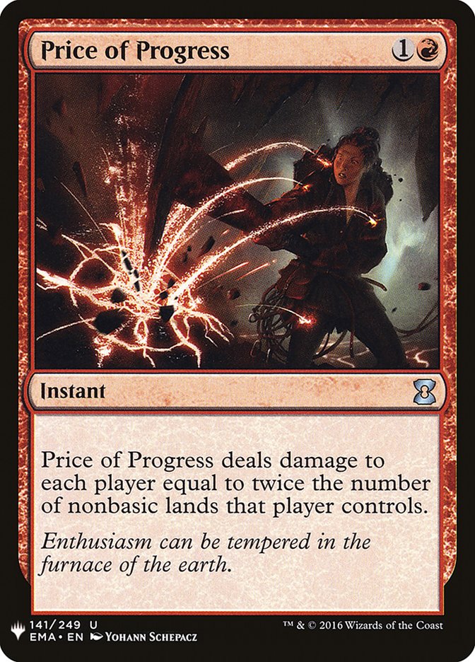 Price of Progress [Mystery Booster] | Dumpster Cat Games