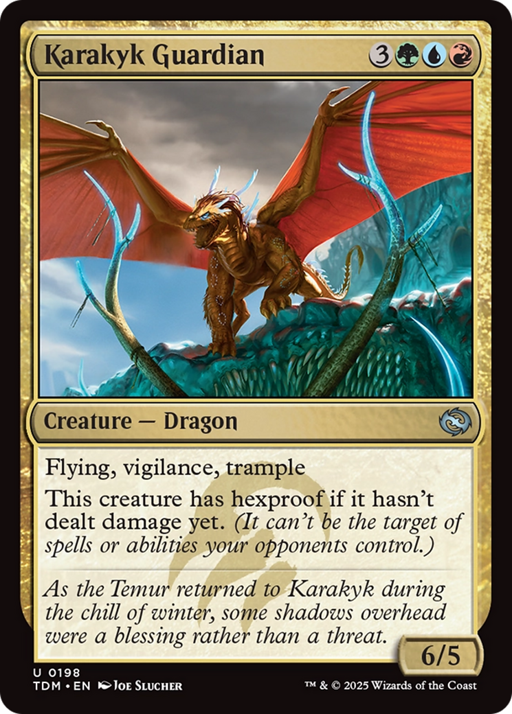 Karakyk Guardian [Tarkir: Dragonstorm] | Dumpster Cat Games