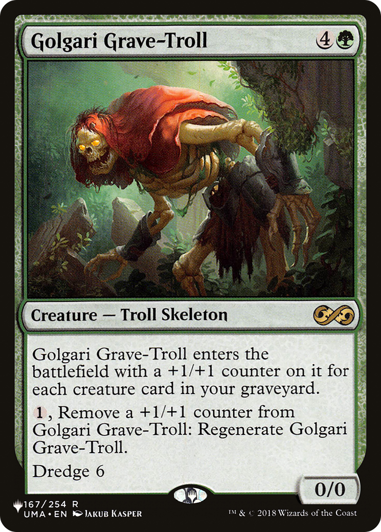 Golgari Grave-Troll [The List] | Dumpster Cat Games