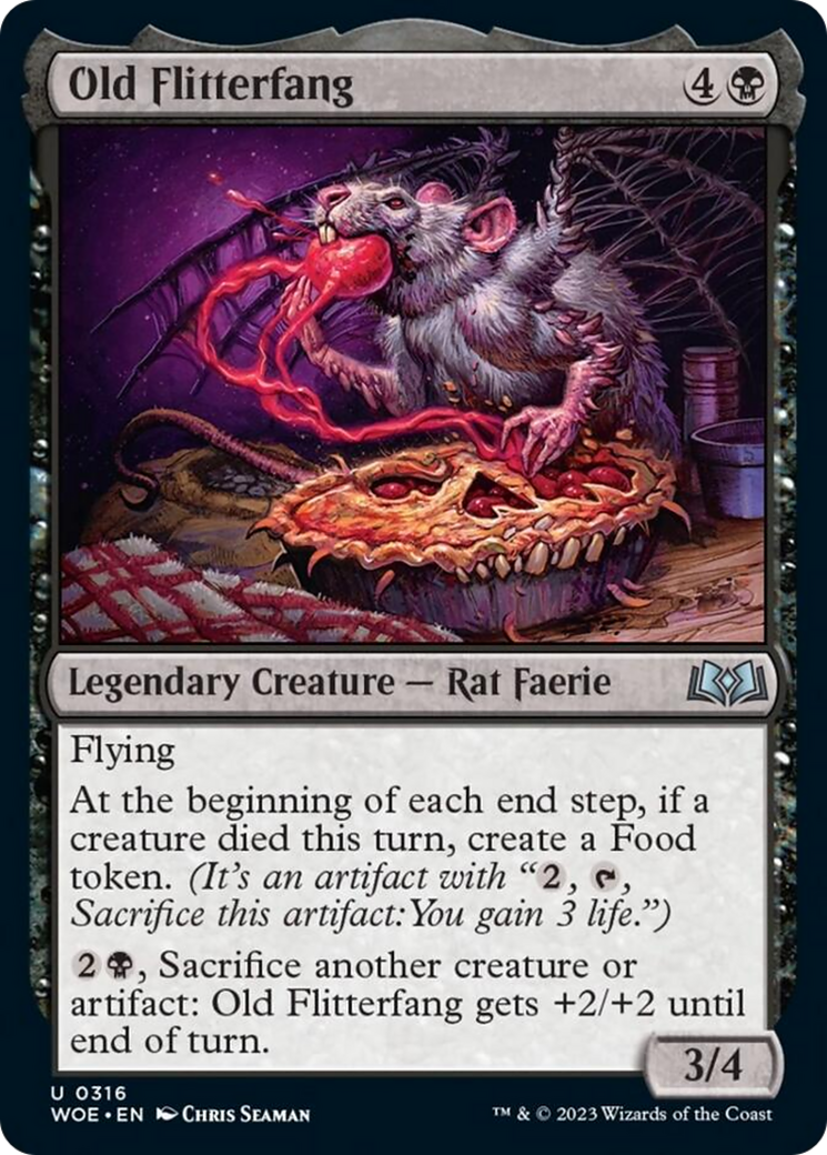 Old Flitterfang [Wilds of Eldraine] | Dumpster Cat Games