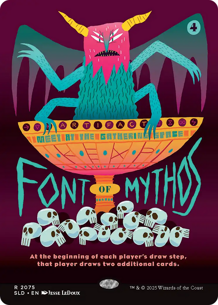 Font of Mythos [Secret Lair Drop Series] | Dumpster Cat Games