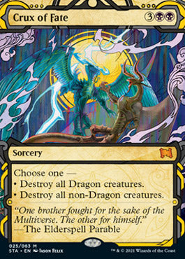 Crux of Fate (Foil Etched) [Strixhaven: Mystical Archive] | Dumpster Cat Games