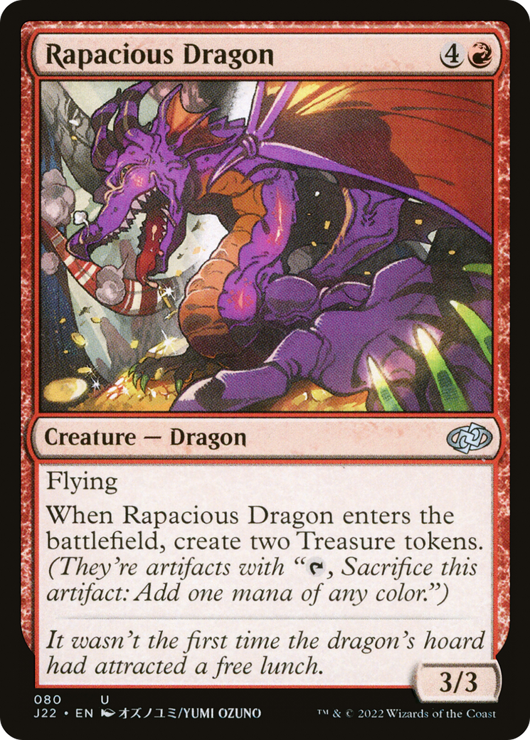 Rapacious Dragon [Jumpstart 2022] | Dumpster Cat Games