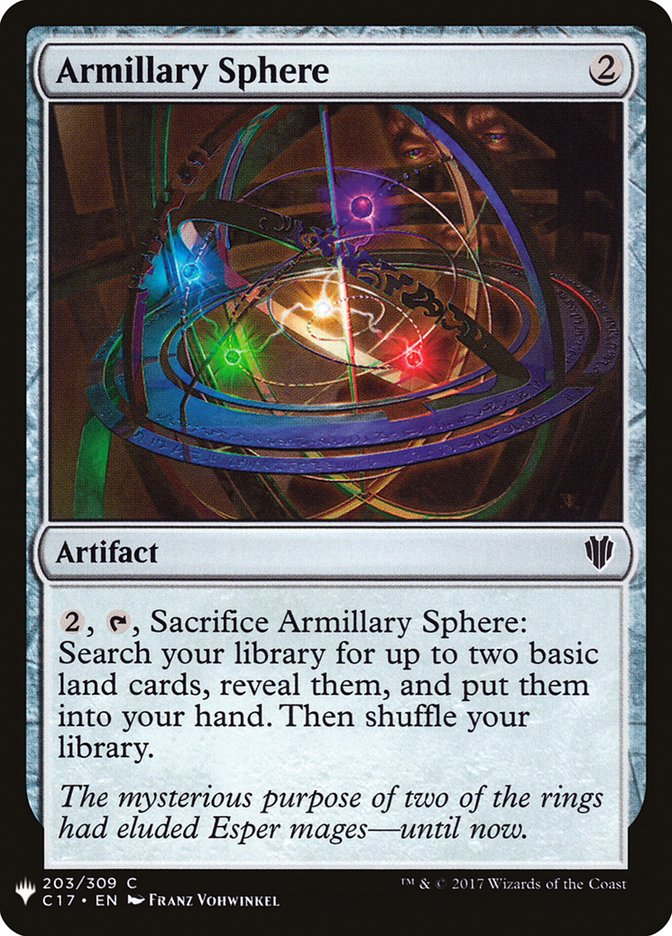 Armillary Sphere [Mystery Booster] | Dumpster Cat Games