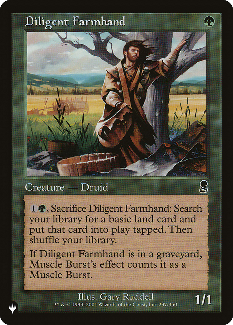 Diligent Farmhand [The List] | Dumpster Cat Games