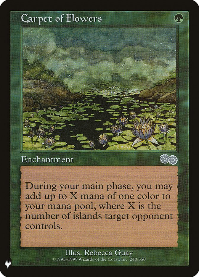 Carpet of Flowers [Mystery Booster] | Dumpster Cat Games