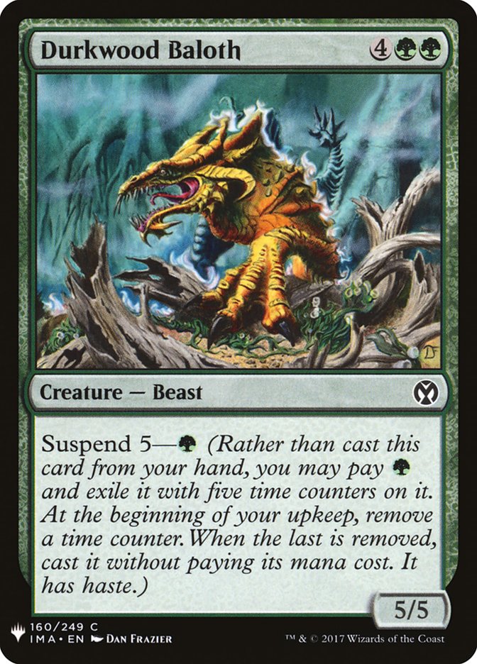 Durkwood Baloth [Mystery Booster] | Dumpster Cat Games