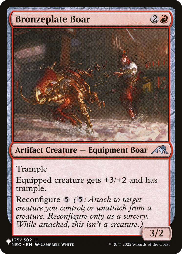 Bronzeplate Boar [The List] | Dumpster Cat Games