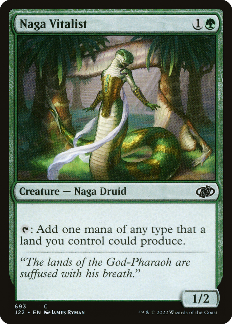 Naga Vitalist [Jumpstart 2022] | Dumpster Cat Games
