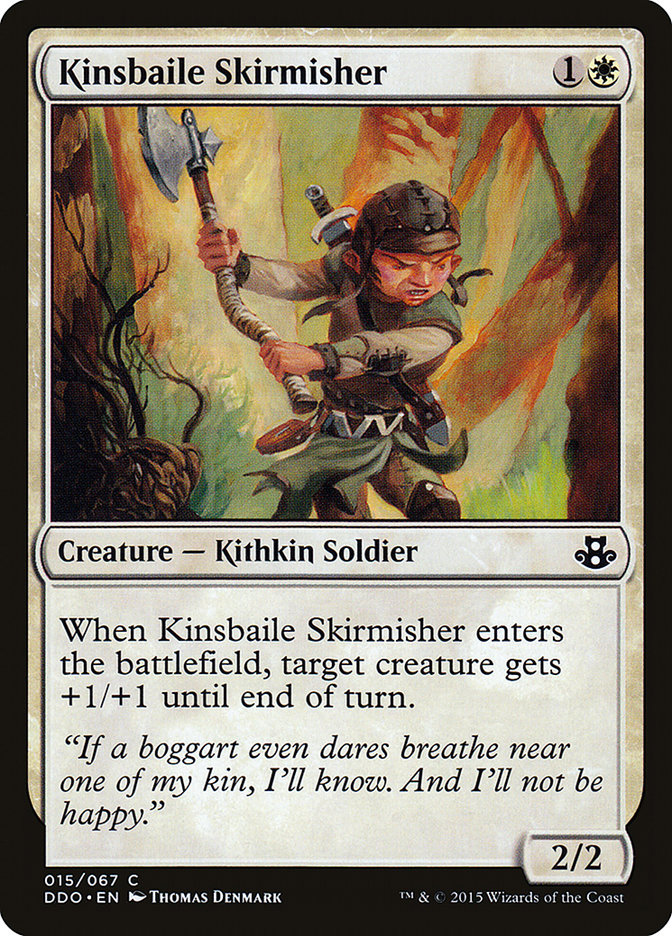Kinsbaile Skirmisher [Duel Decks: Elspeth vs. Kiora] | Dumpster Cat Games