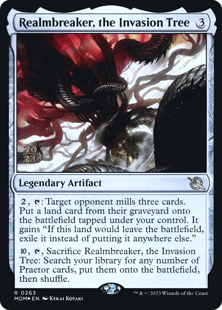 Realmbreaker, the Invasion Tree [March of the Machine Prerelease Promos] | Dumpster Cat Games