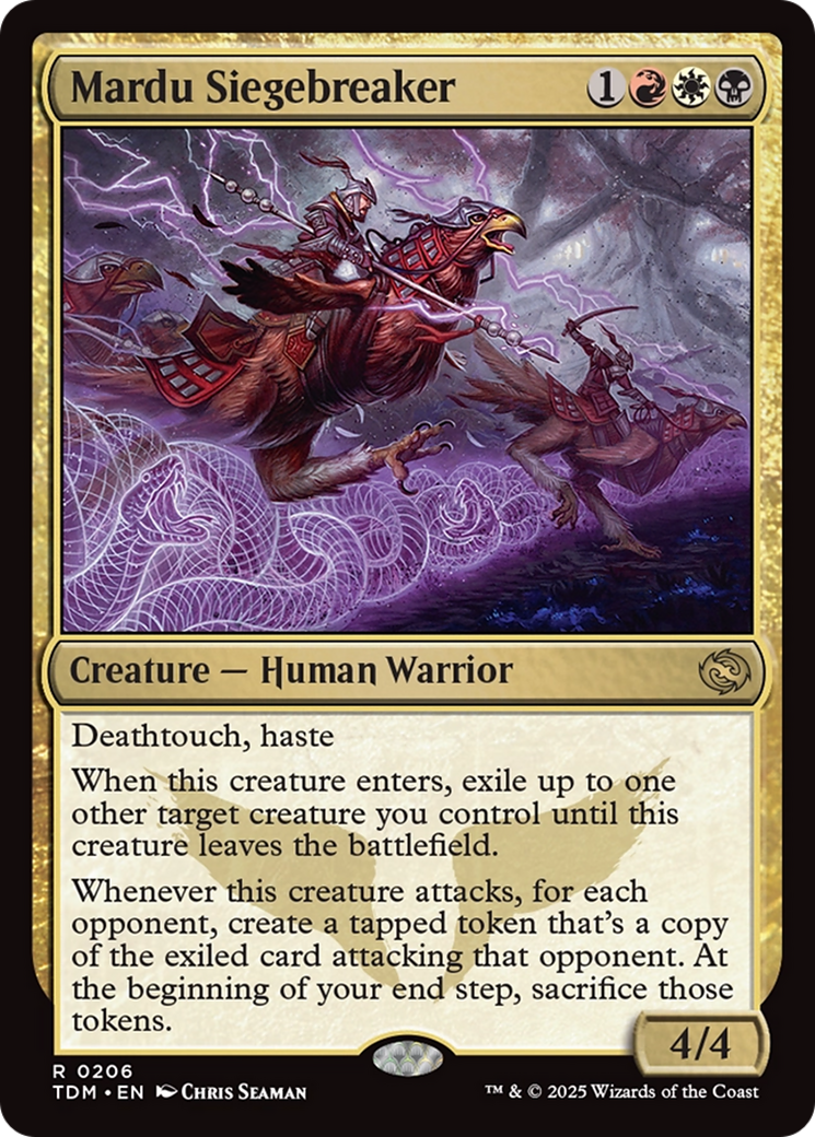 Mardu Siegebreaker [Tarkir: Dragonstorm] | Dumpster Cat Games