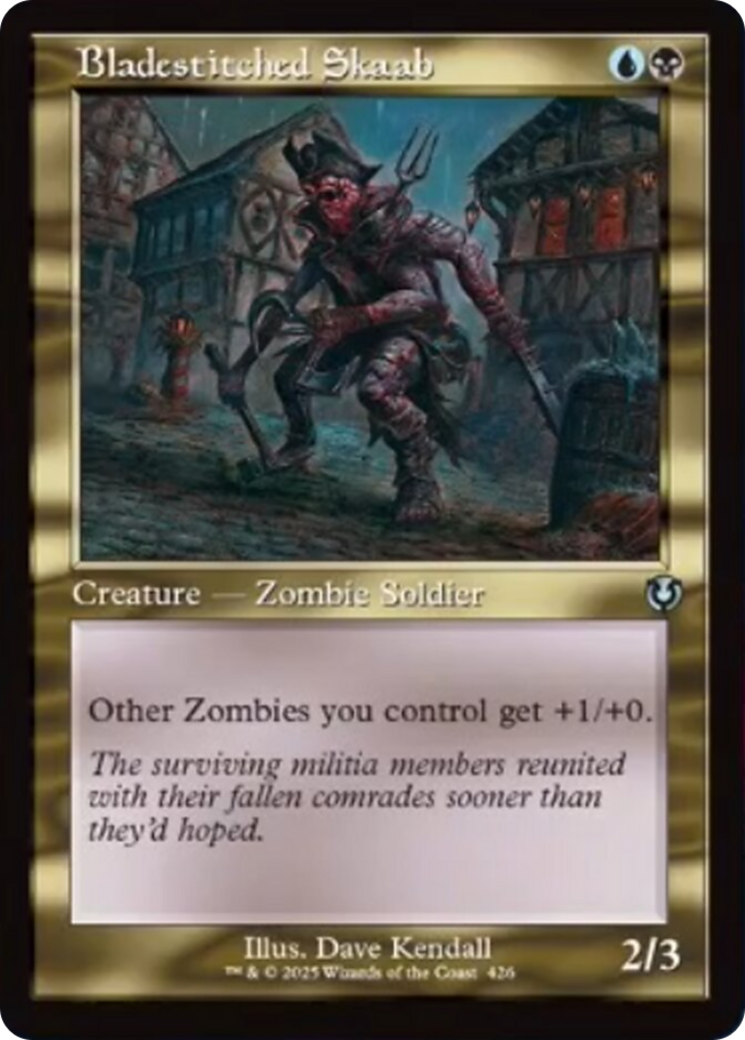 Bladestitched Skaab (Retro Frame) [Innistrad Remastered] | Dumpster Cat Games
