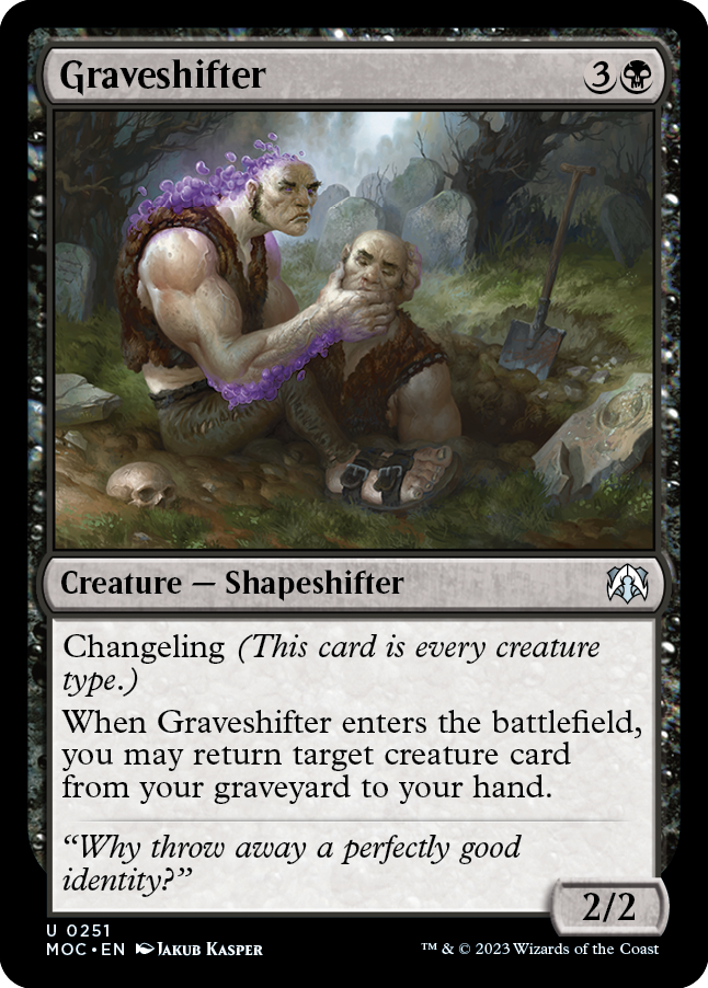 Graveshifter [March of the Machine Commander] | Dumpster Cat Games