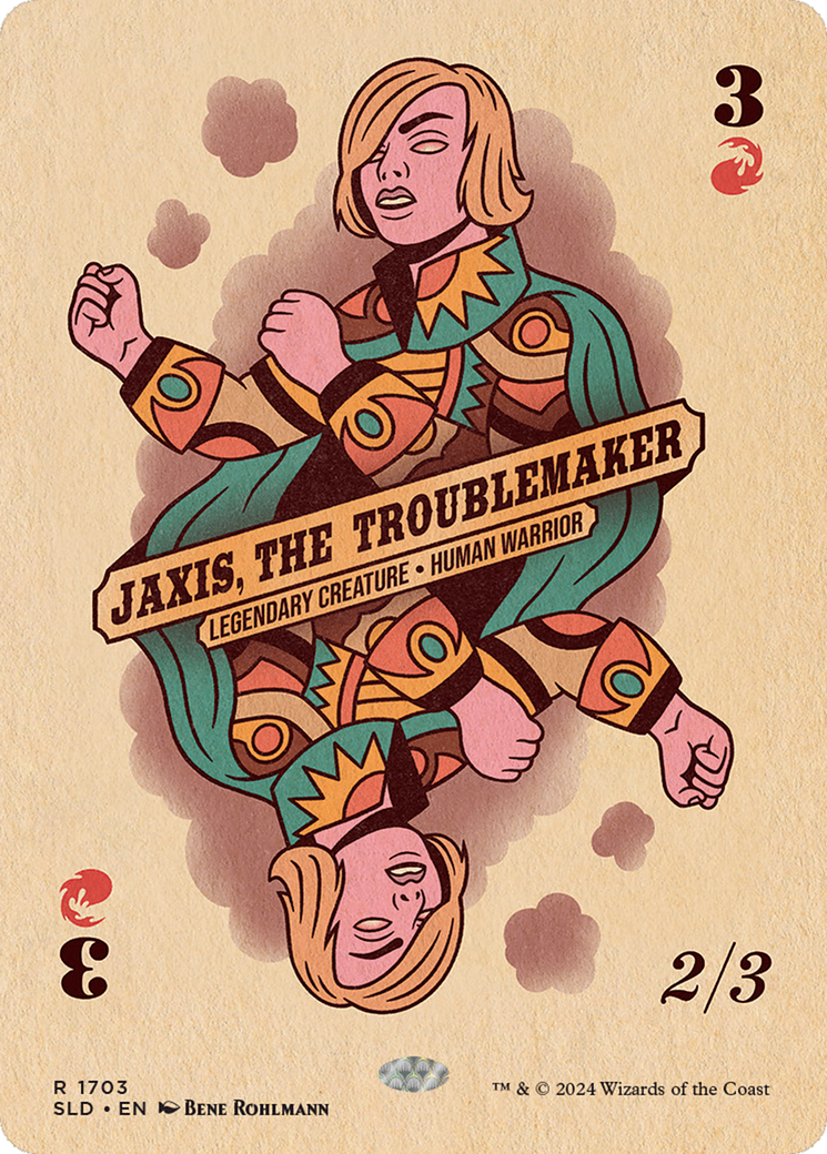 Jaxis, the Troublemaker [Secret Lair Drop Series] | Dumpster Cat Games