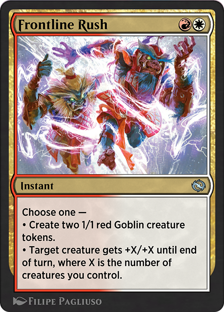 Frontline Rush [Tarkir: Dragonstorm] | Dumpster Cat Games