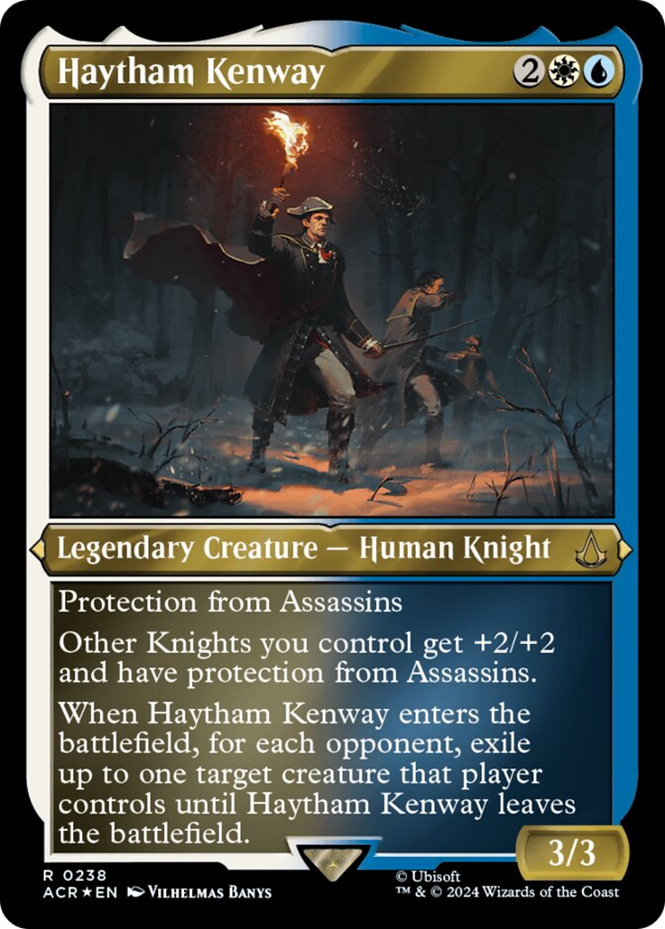 Haytham Kenway (Foil Etched) [Assassin's Creed] | Dumpster Cat Games