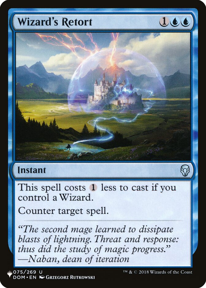 Wizard's Retort [The List] | Dumpster Cat Games