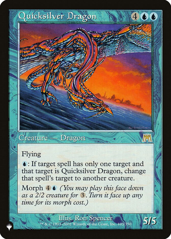 Quicksilver Dragon [The List] | Dumpster Cat Games