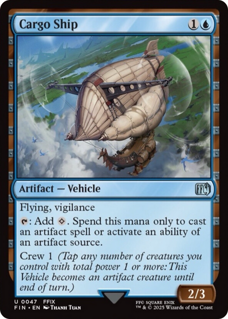Cargo Ship [FINAL FANTASY] | Dumpster Cat Games