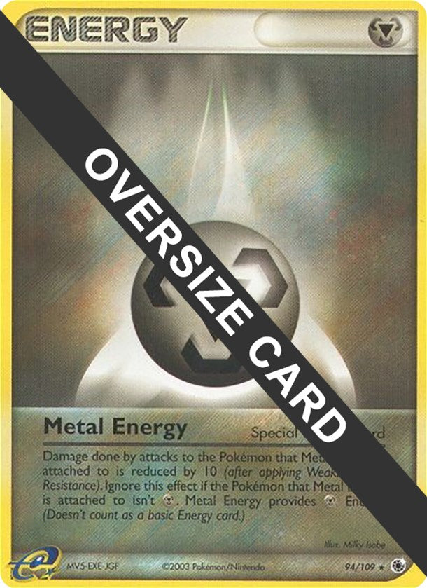 Metal Energy (94/109) (Jumbo Card) [EX: Ruby & Sapphire] | Dumpster Cat Games