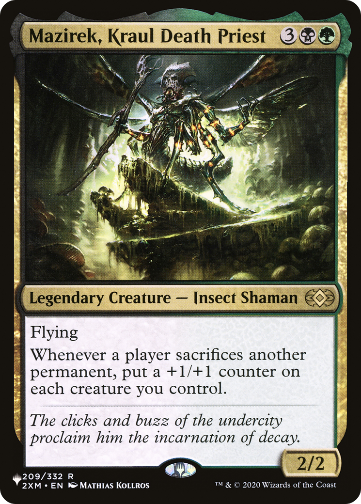 Mazirek, Kraul Death Priest [The List] | Dumpster Cat Games