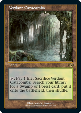 Verdant Catacombs (Retro) [Modern Horizons 2] | Dumpster Cat Games
