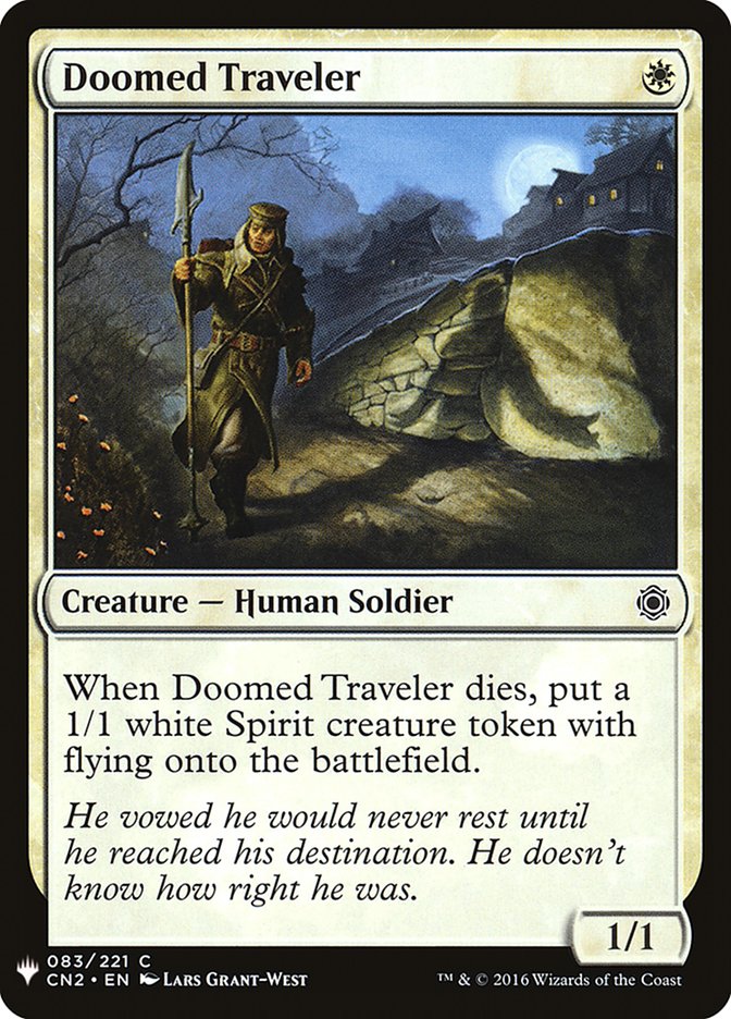 Doomed Traveler [Mystery Booster] | Dumpster Cat Games