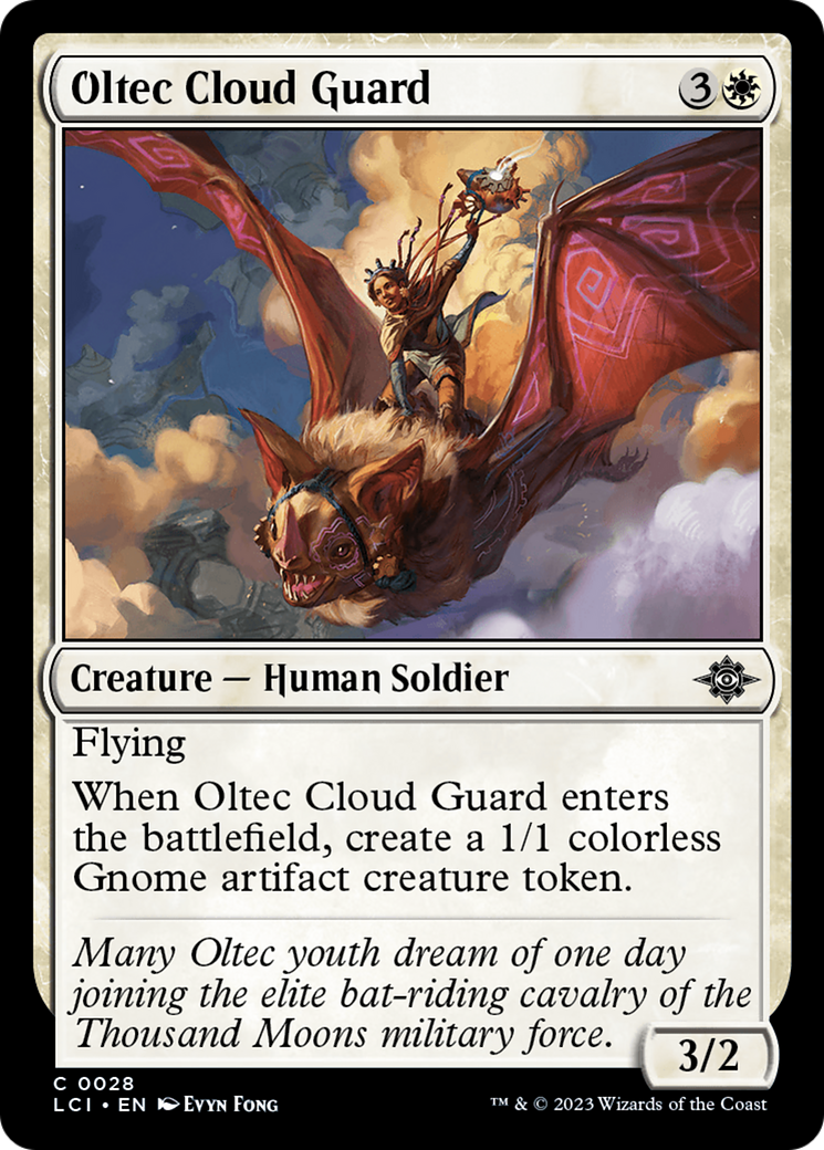 Oltec Cloud Guard [The Lost Caverns of Ixalan] | Dumpster Cat Games