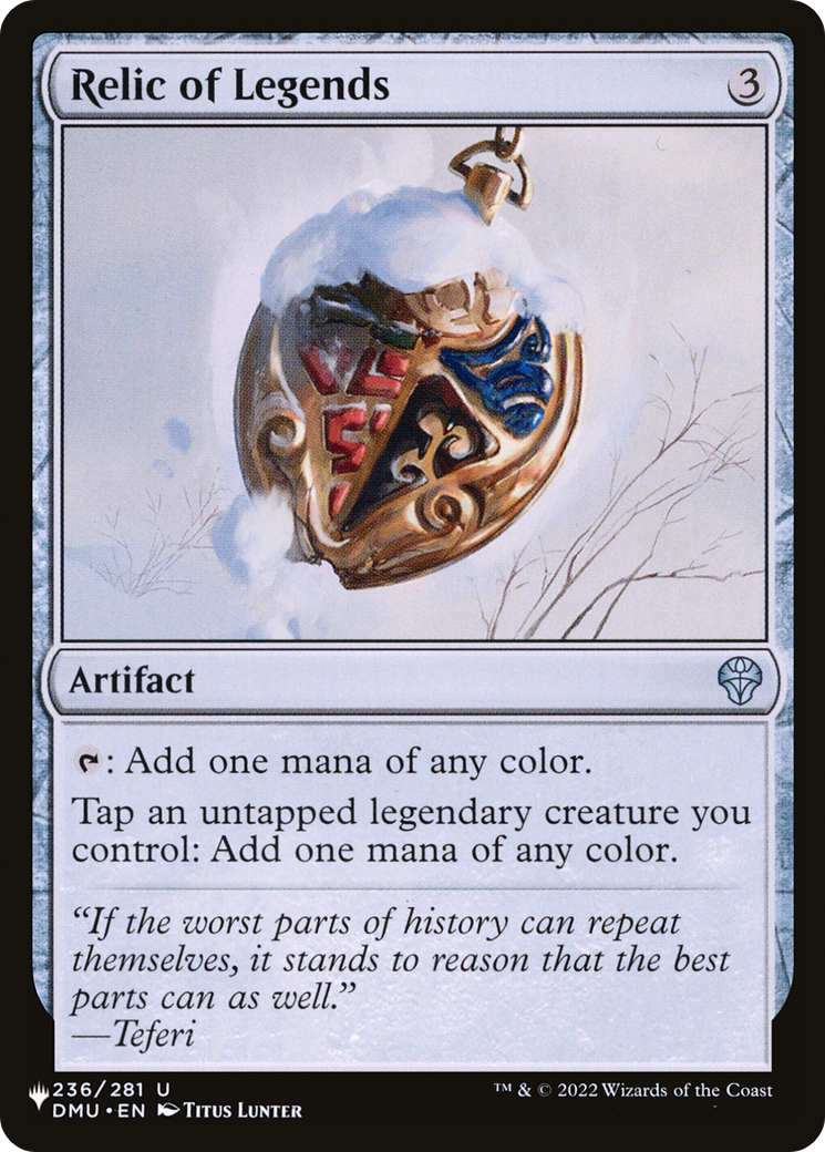 Relic of Legends [The List] | Dumpster Cat Games
