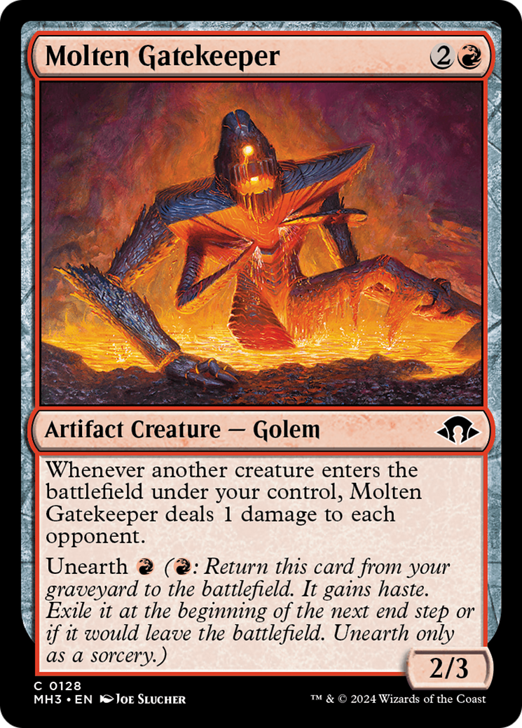 Molten Gatekeeper [Modern Horizons 3] | Dumpster Cat Games