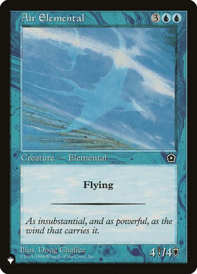 Air Elemental [The List] | Dumpster Cat Games