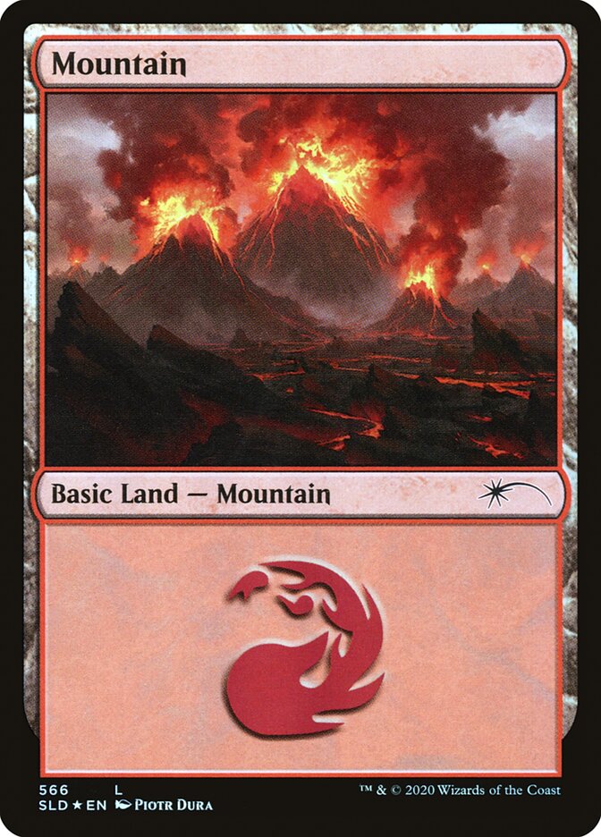 Mountain (Seismic) (566) [Secret Lair Drop Promos] | Dumpster Cat Games