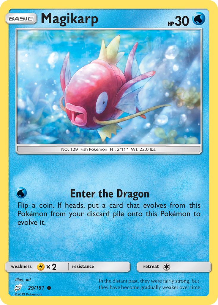 Magikarp (29/181) [Sun & Moon: Team Up] | Dumpster Cat Games