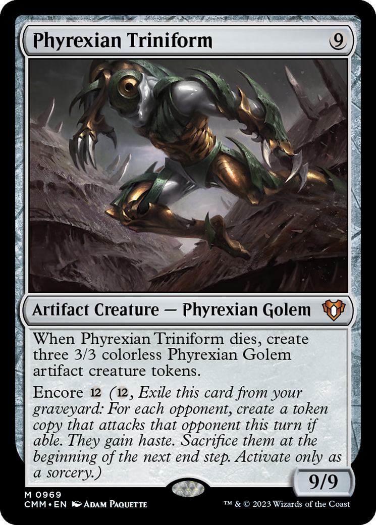 Phyrexian Triniform [Commander Masters] | Dumpster Cat Games