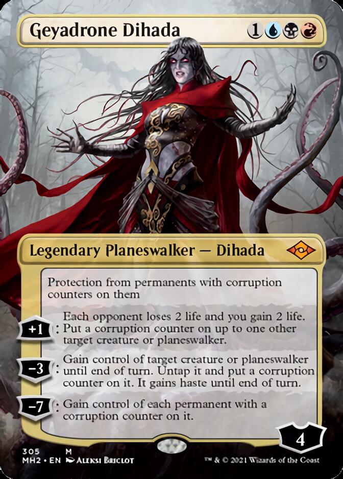 Geyadrone Dihada (Borderless) [Modern Horizons 2] | Dumpster Cat Games