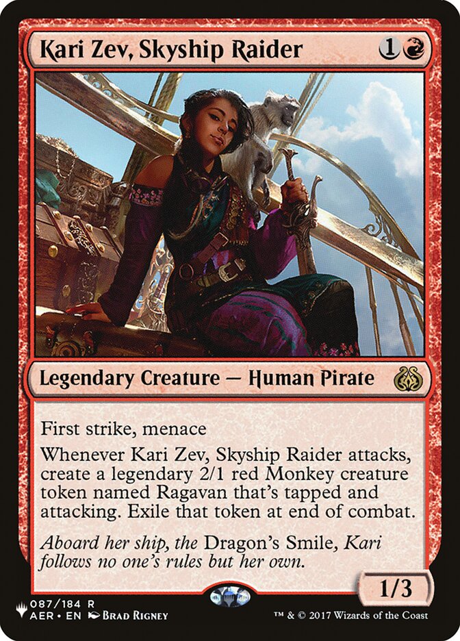 Kari Zev, Skyship Raider [The List] | Dumpster Cat Games