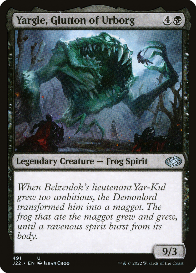 Yargle, Glutton of Urborg [Jumpstart 2022] | Dumpster Cat Games