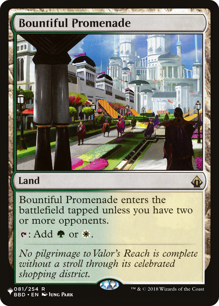 Bountiful Promenade [The List] | Dumpster Cat Games