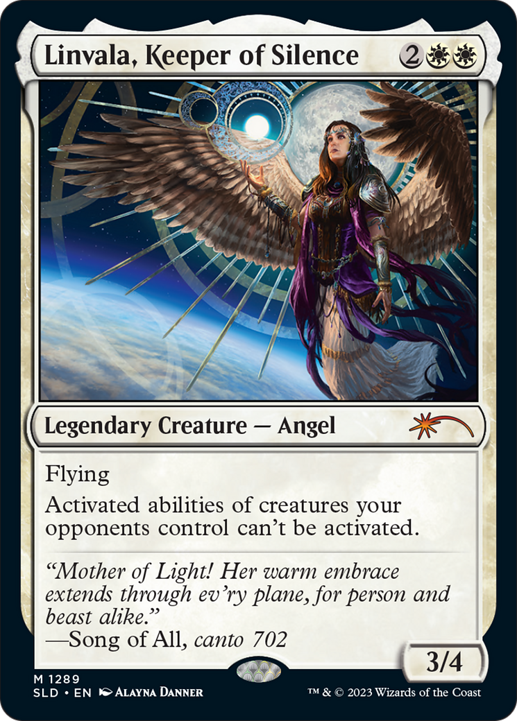 Linvala, Keeper of Silence [Secret Lair Drop Series] | Dumpster Cat Games