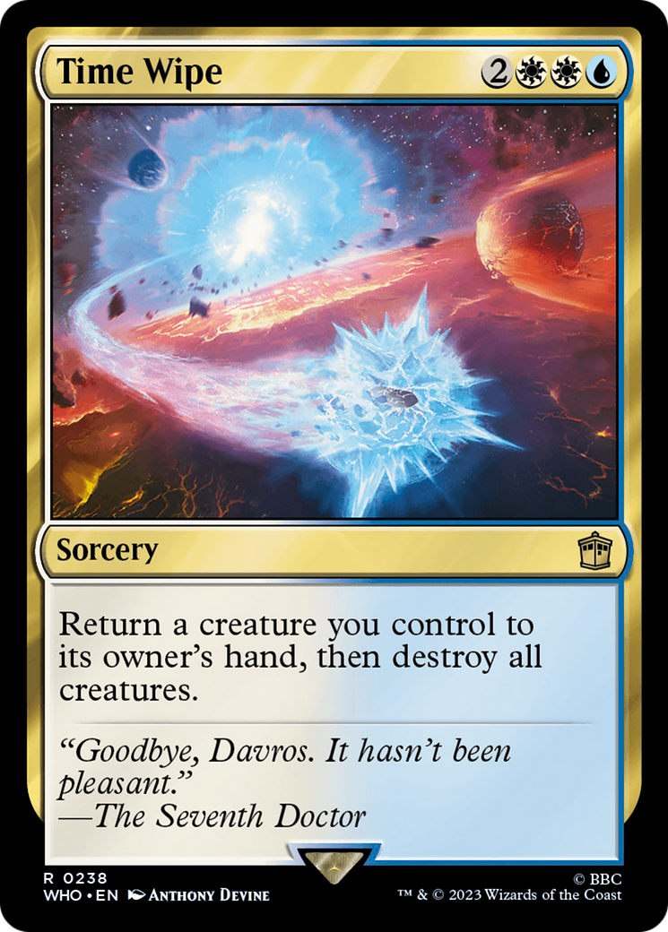 Time Wipe [Doctor Who] | Dumpster Cat Games